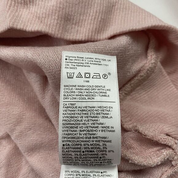 Athleta Pink Mindset Sweatshirt Long Sleeve Crew Neck Modal Spandex Size S - Picture 7 of 8